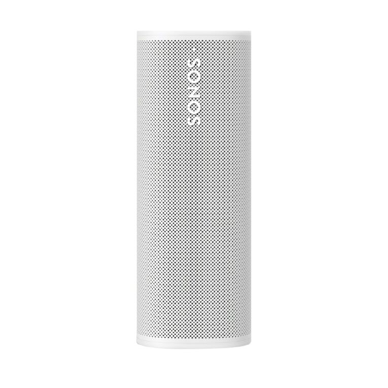 Sonos Roam 2 Portable Bluetooth and WiFi Speaker - White, , hi-res