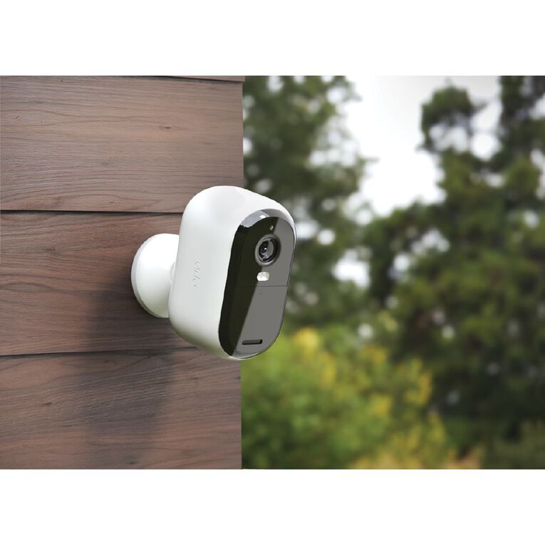 Arlo Essential 2K Outdoor Security Camera 2nd Generation - 4 Pack - Outdoor and Indoor Wireless Camera - Integrated Spotlight, , hi-res
