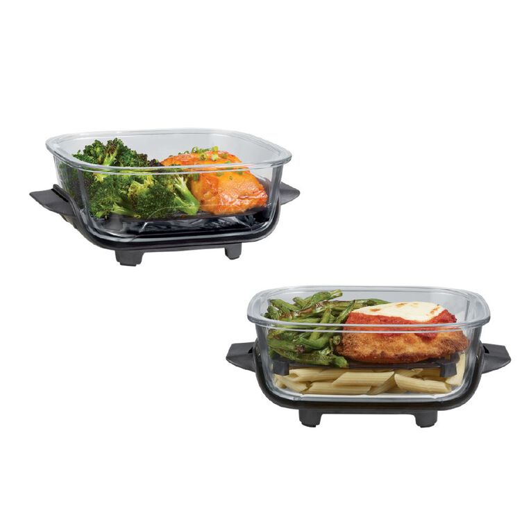 Ninja Crispi 1.4L CleanCrisp Glass Container 2 Pack, , hi-res
