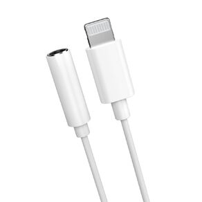 Laser Lightning (Male) to 3.5mm (Female) Audio Adapter