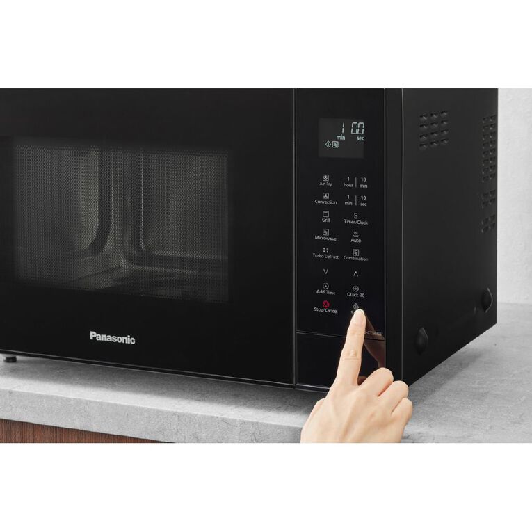 Panasonic 27L Combination Microwave With Air Fry - Black, , hi-res