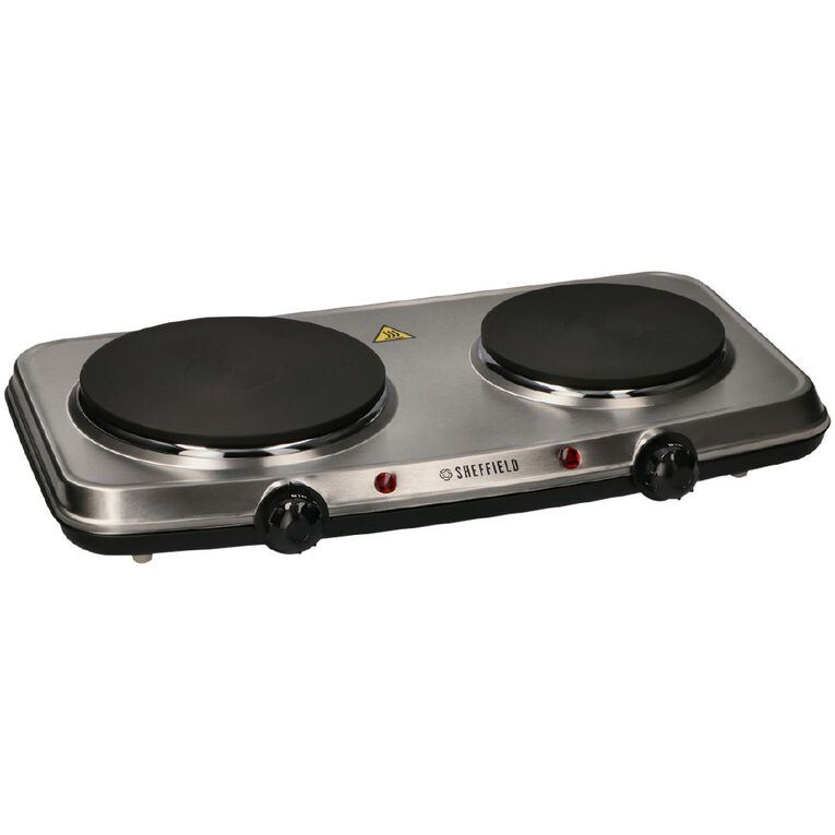 Sheffield 1500W Double Hot Plate, , hi-res