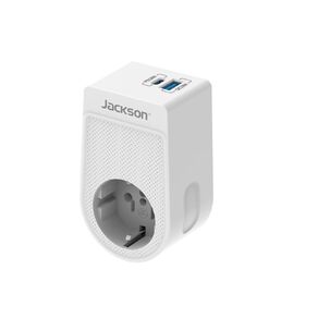 Jackson Rapid Charge USB-C & USB-A Inbound Travel Adaptor for USA & EU