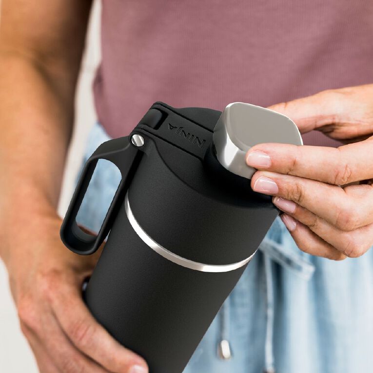 Ninja Thirsti 700ml Travel Bottle - Onyx Black, , hi-res