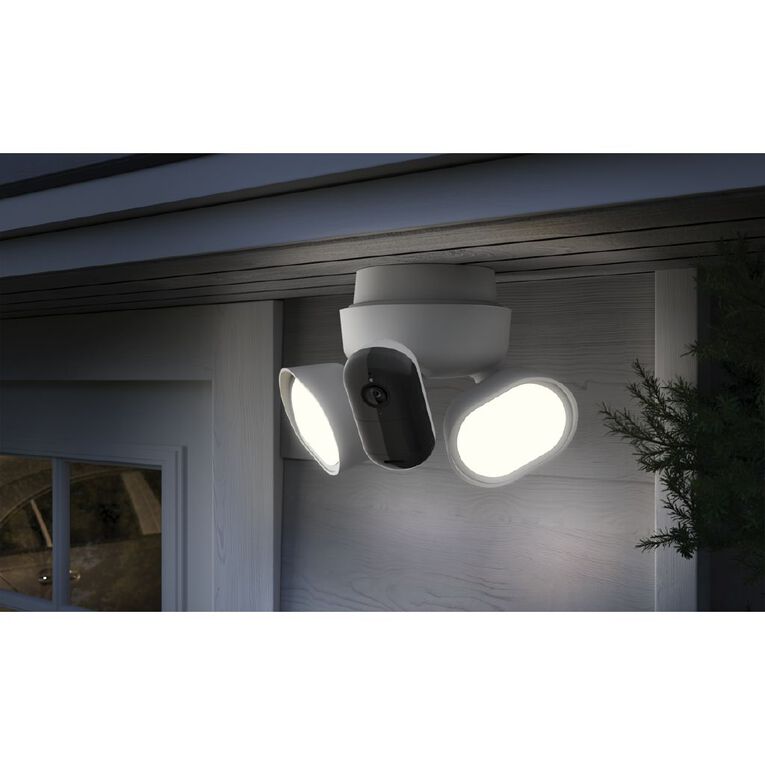 Arlo Wired Floodlight Camera - White, , hi-res