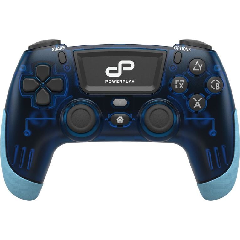 PowerPlay PS4 Wireless Controller - Translucent Blue, , hi-res