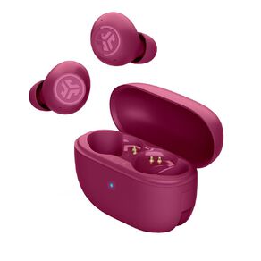 JLab Go Pop ANC True Wireless Earbuds - Fuchsia