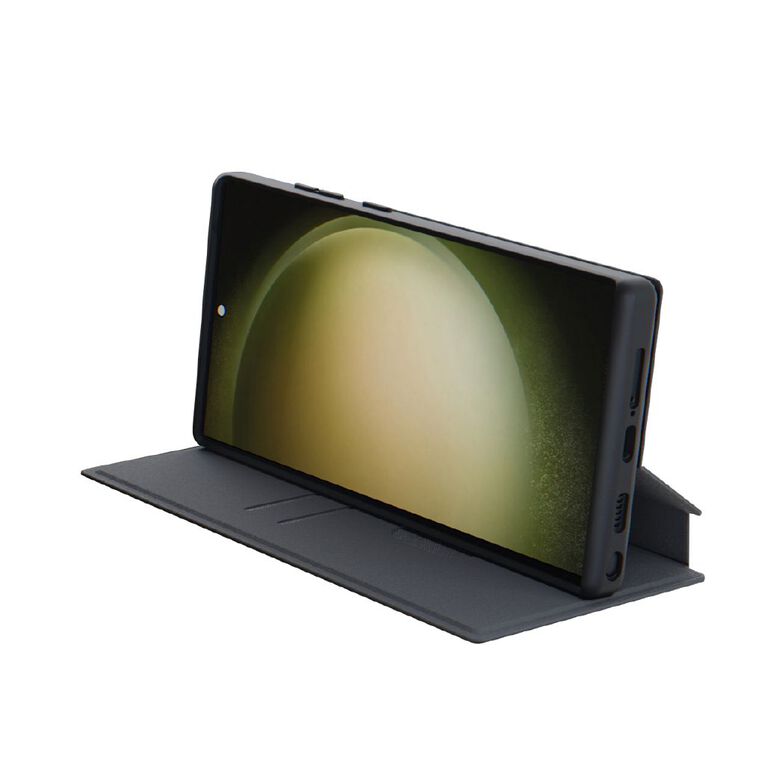 3SIXT SlimFolio Samsung S24 Ultra Case - Black, , hi-res