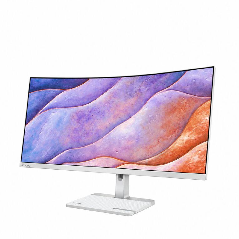 Lenovo L34W-4C 34 Inch WQHD 120Hz Curved Monitor, , hi-res