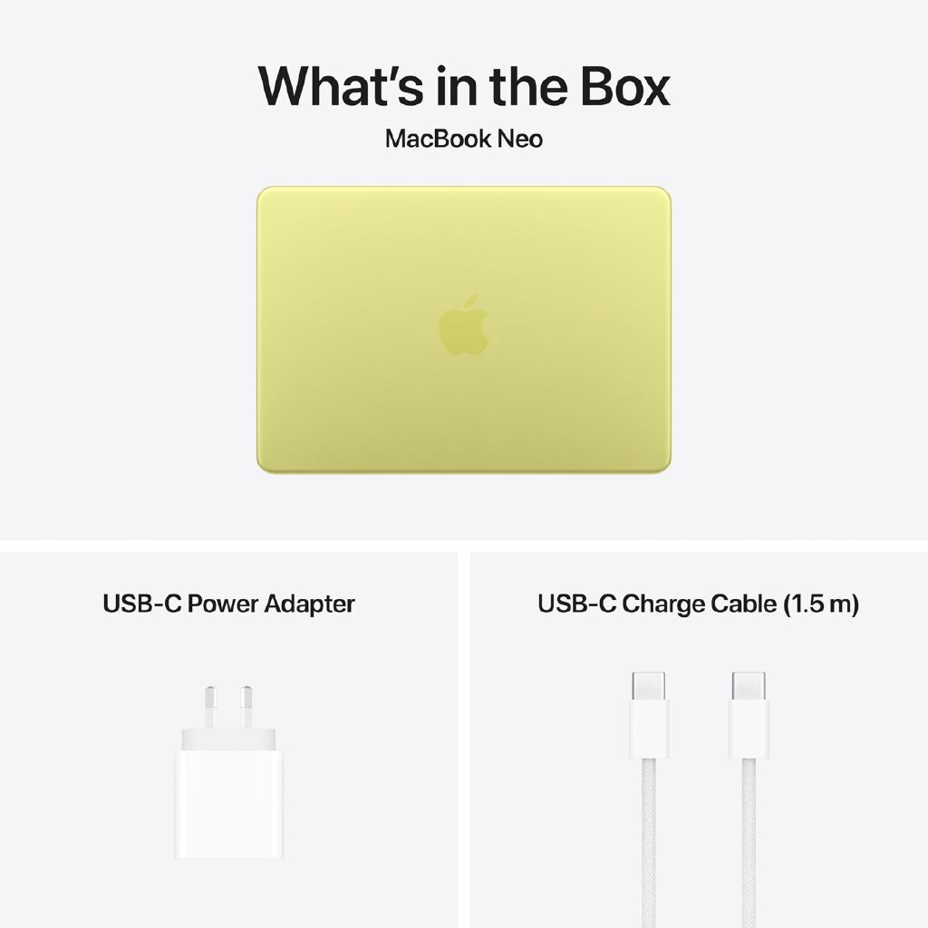 Apple MacBook Neo 13-inch with A18 Pro Chip 8GB/256GB 6 Core CPU 5