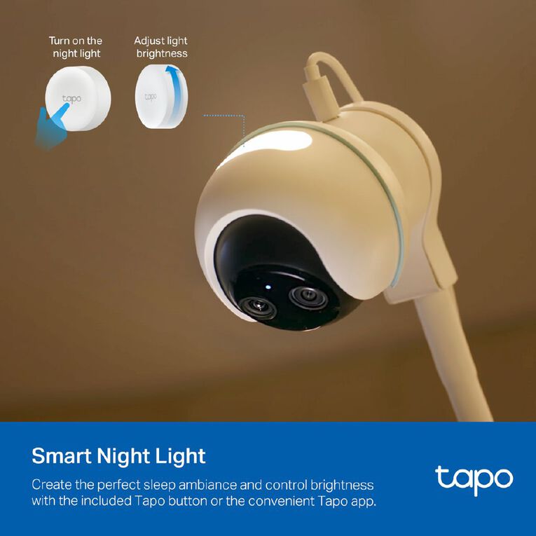 TP-Link Tapo C840 Pan & Tilt AI Smart Baby Monitor, , hi-res