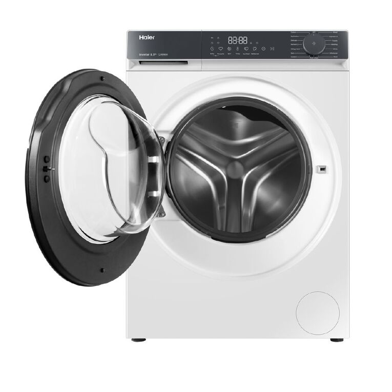 Haier 8.5kg 300 Series Front Load Washer - White, , hi-res