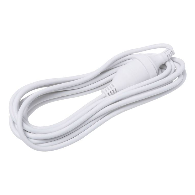 Jackson 5M Extension Cord - White, , hi-res