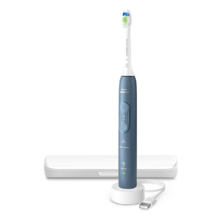 Philips Sonicare 4100 Electric Toothbrush - Marine Blue, , hi-res