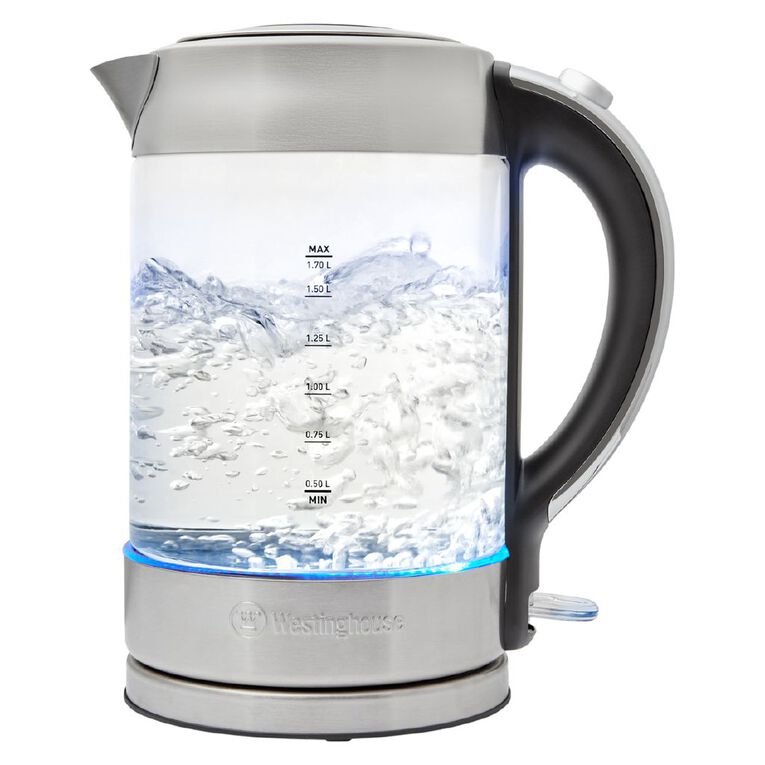 Westinghouse 1.7L Glass Kettle, , hi-res