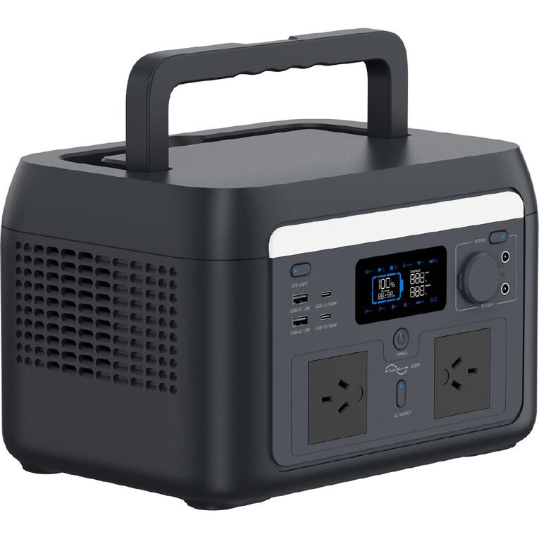 PowerGuard Power Station 600W/512Wh, , hi-res