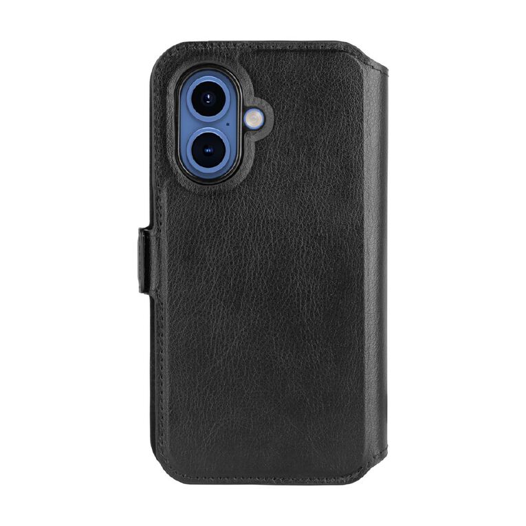 3SIXT Neo Wallet MagSafe Case for iPhone 16 - Black, , hi-res