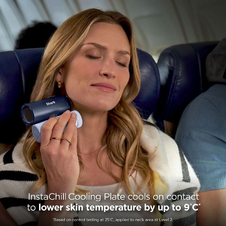 Shark ChillPill 3-in-1 Personal Cooling System - Navy Blue, , hi-res