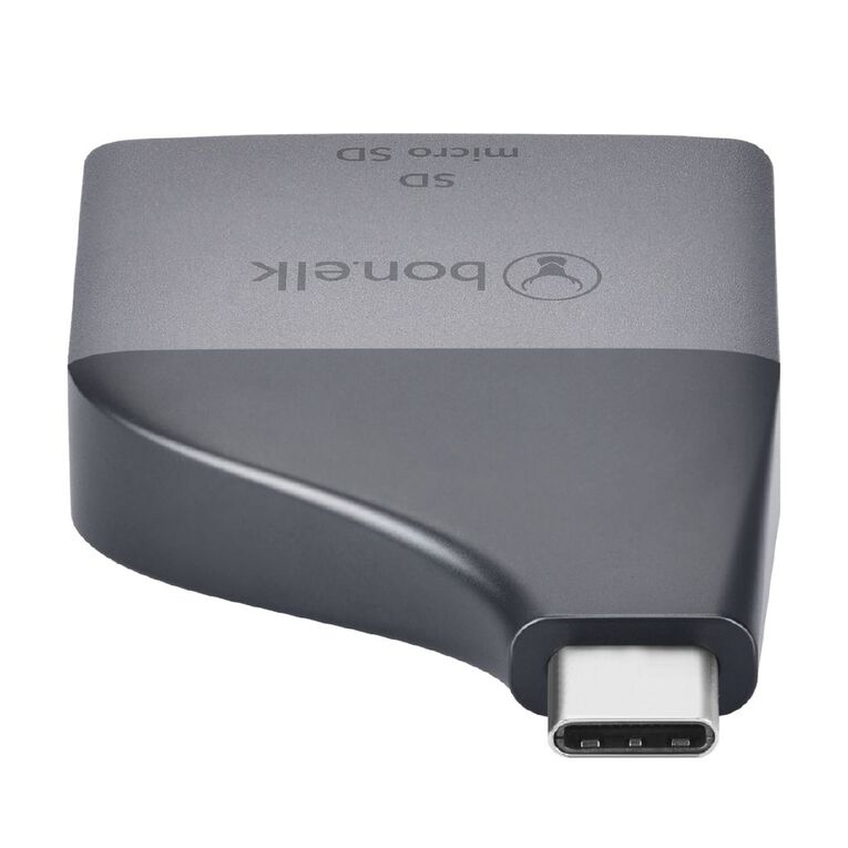 Bonelk USB-C to MicroSD/SD Adapter - Space Grey, , hi-res