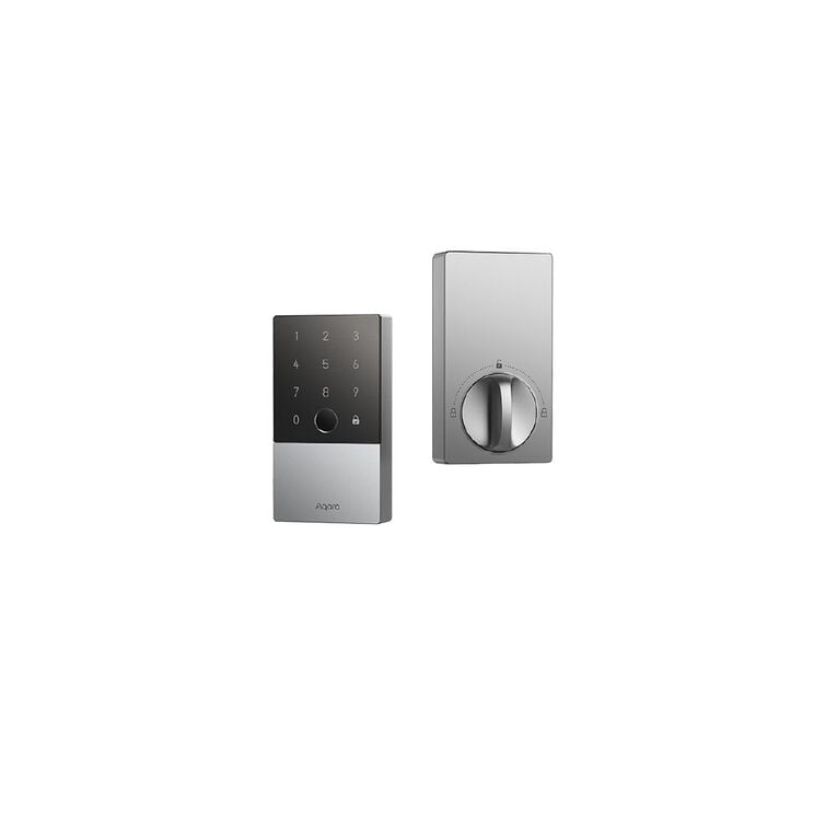 Aqara Smart Lock U100 with E1 Hub Kit (Silver), , hi-res