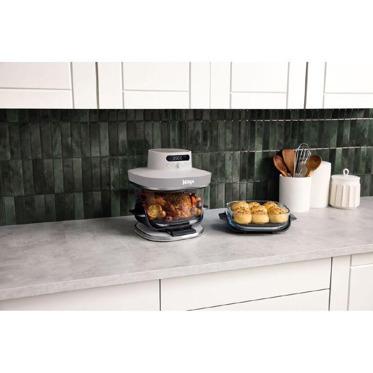 Ninja Crispi Pro 6-in-1 Countertop Glass Air Fryer - Stone, , hi-res