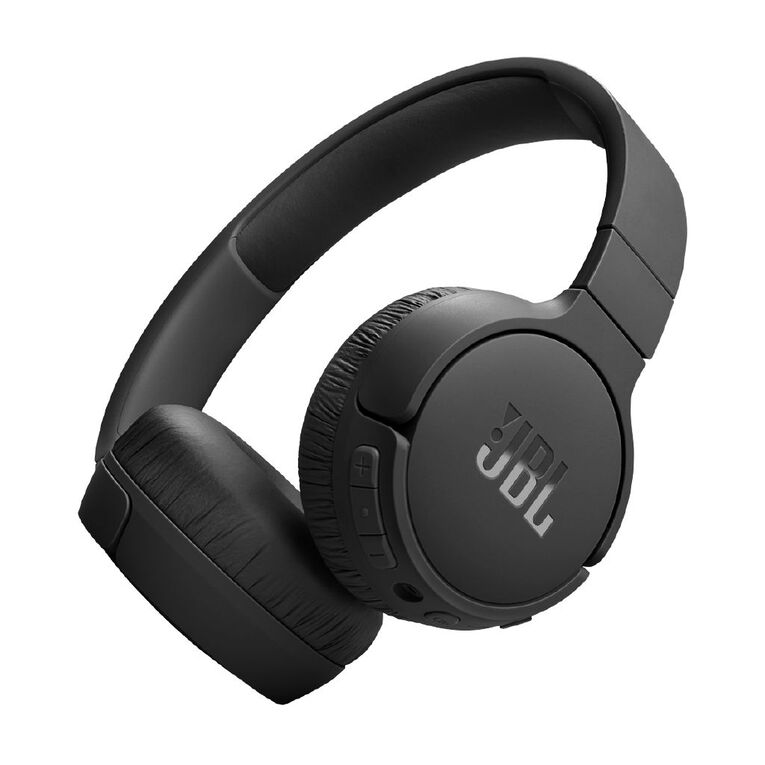 JBL Tune 670NC Wireless Adaptive Noise Cancelling On-Ear Headphones - Black, , hi-res