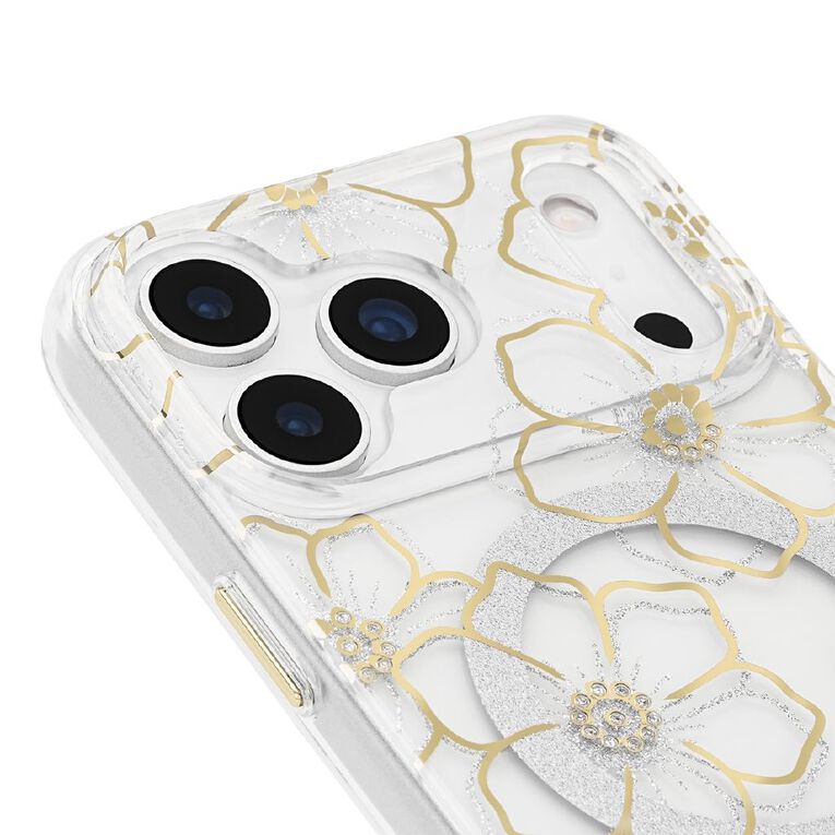 Casemate Floral Gems MagSafe Case for iPhone 18 Pro Max- Gold, , hi-res