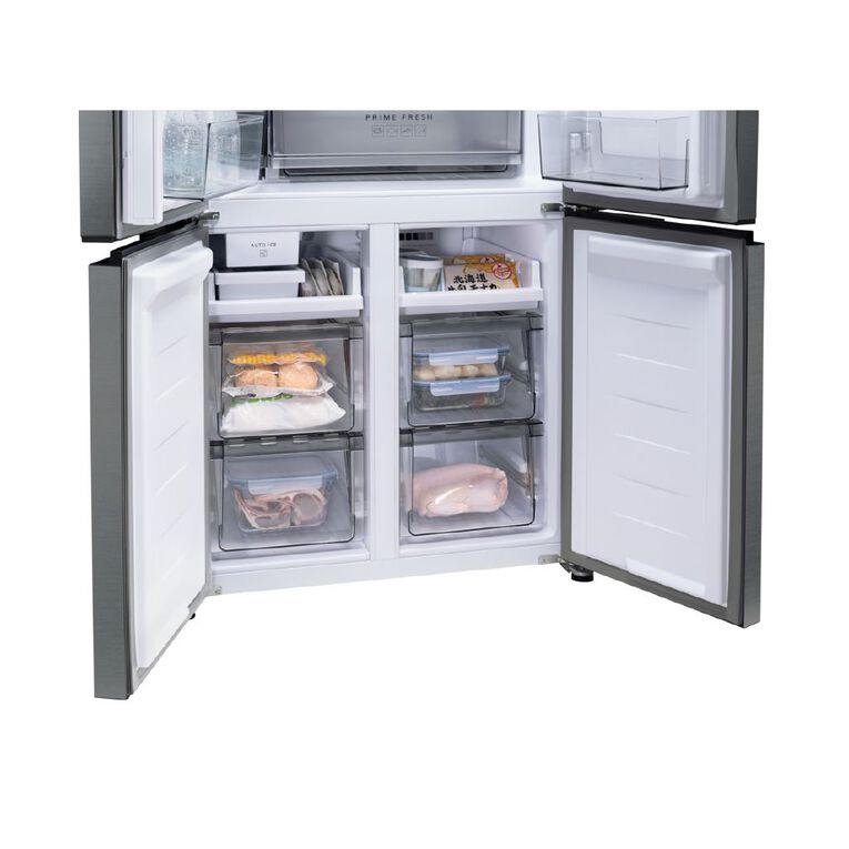 Panasonic 482L Flush Fit Quad Door Fridge Freezer - Stainless Steel, , hi-res