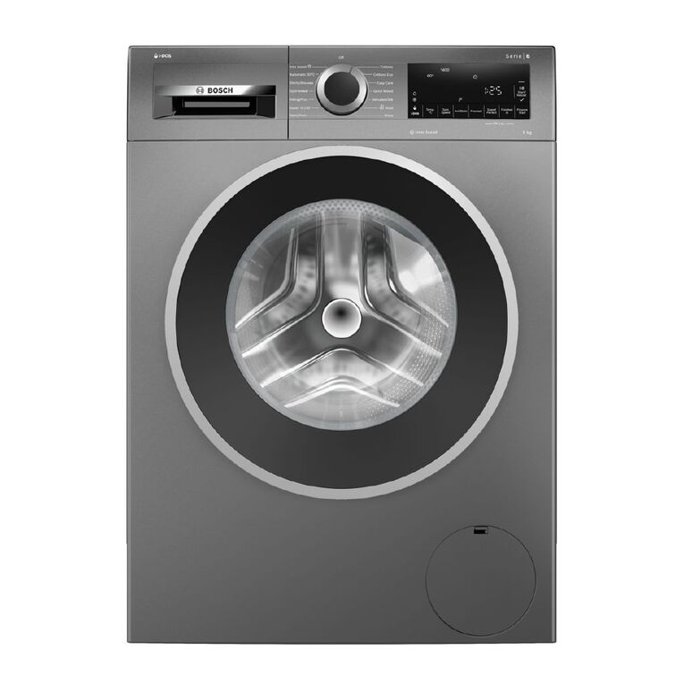 Bosch 9kg Series 6 Front Load Washing Machine - Cast Iron Grey, , hi-res