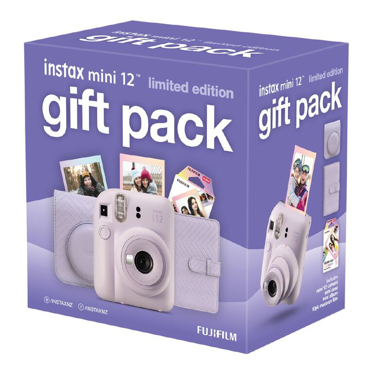 Fujifilm Instax Mini 12 Gift Pack Purple 2025 Limited Edition, , hi-res