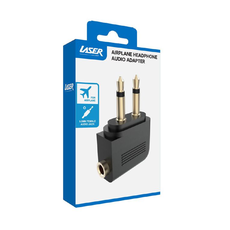 Laser Airplane Headphone Audio Adapter, , hi-res