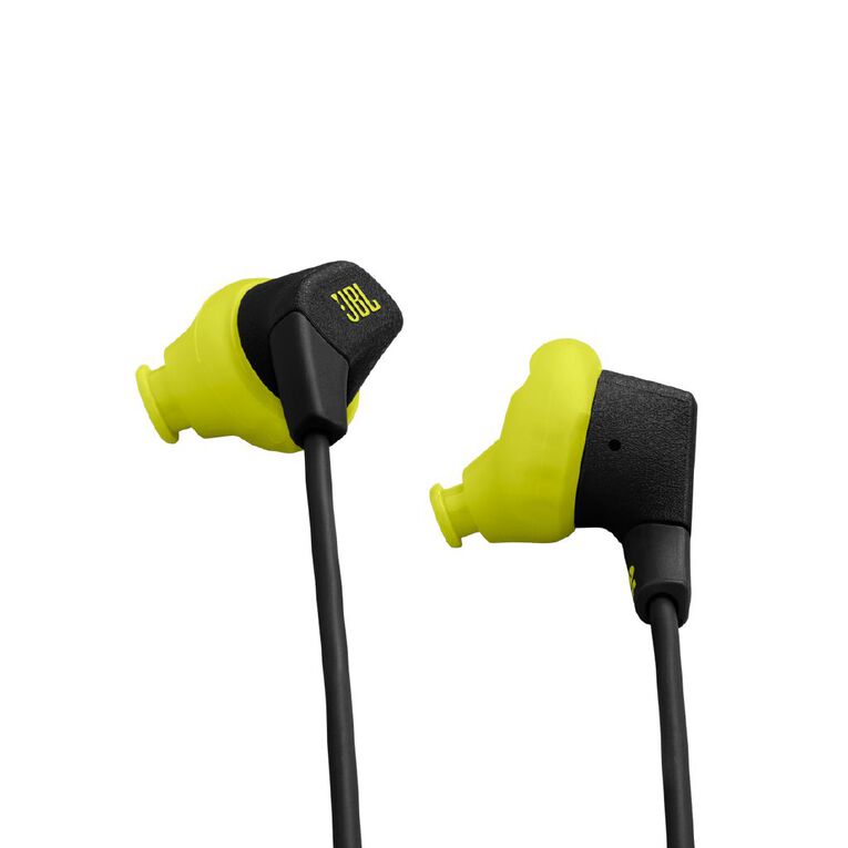 JBL Endurance Run 3 Wired Sport Headphones - Black/Lime, , hi-res