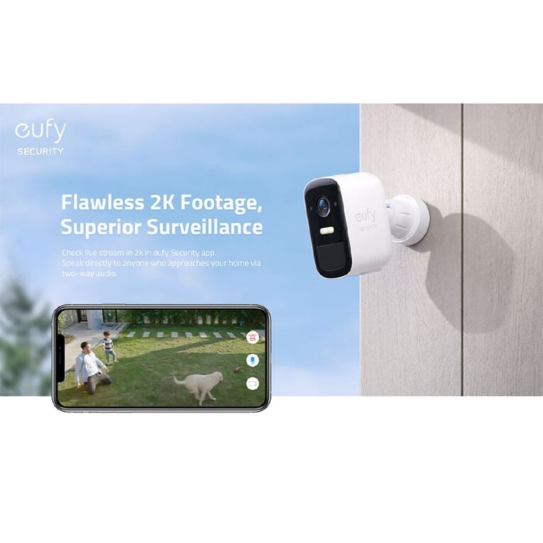 Eufy Cam 2C Pro 2K Security Kit 2 Pack, , hi-res