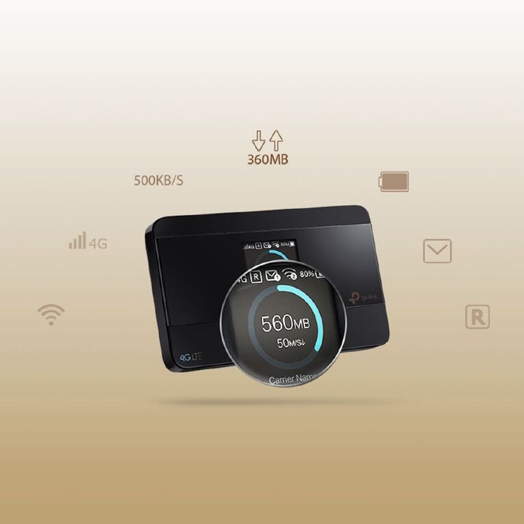 TP-Link M7350 4G LTE Mobile Wi-Fi, , hi-res