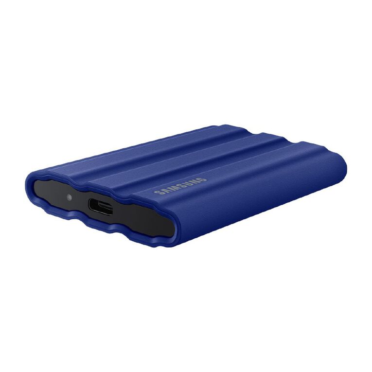 Samsung 2TB T7 Shield Portable SSD - Blue, , hi-res