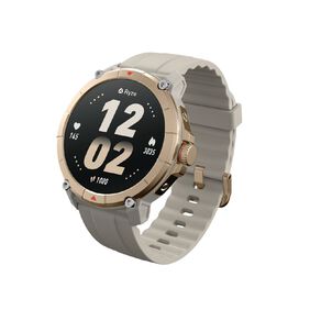 Ryze Trek Smart Watch With GPS (Sand + White)