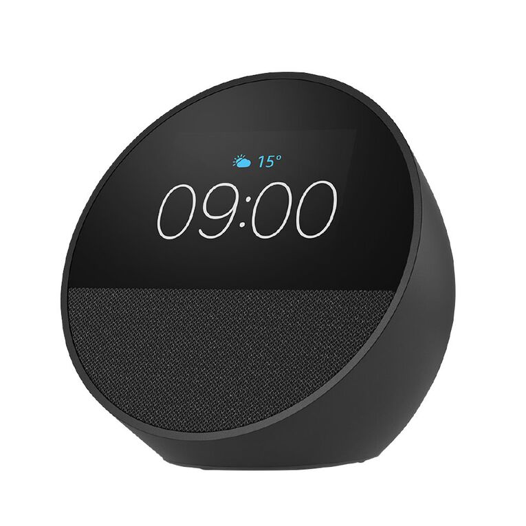 Amazon Echo Spot 2024 Smart Alarm Clock With Vibrant Sound plus Alexa