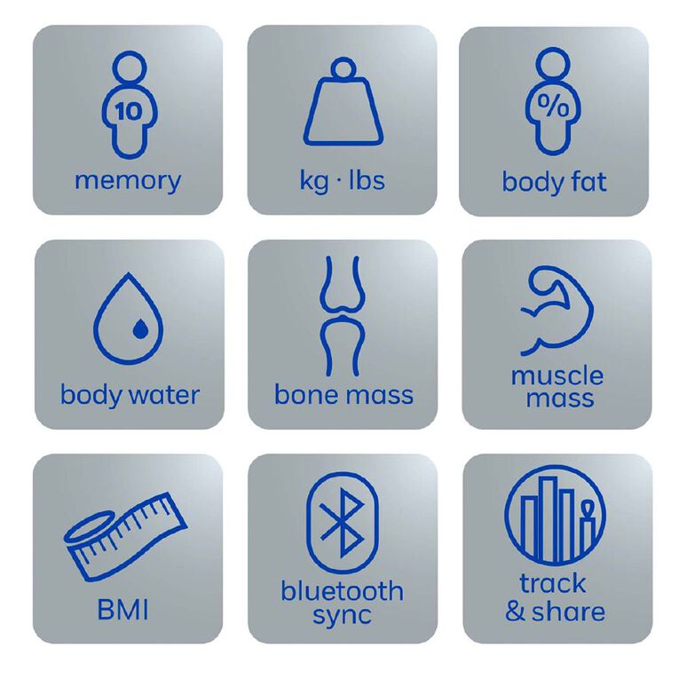 Weight Watchers Bluetooth Connected Bathroom Scale Noel Leeming