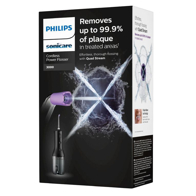 Philips Sonicare Cordless Power Flosser Black, , hi-res