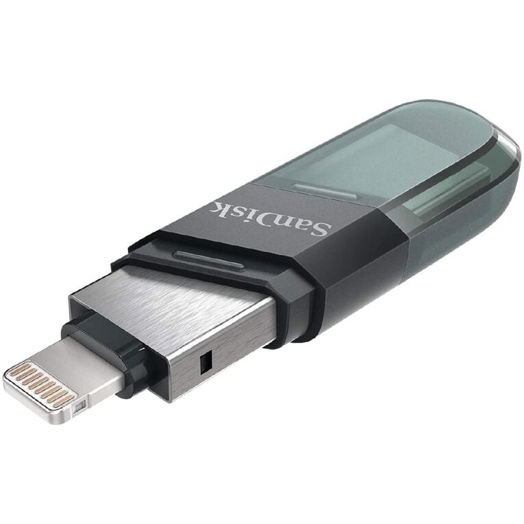 Sandisk iXpand 256GB Flash Drive Flip SDIX90N Black, , hi-res