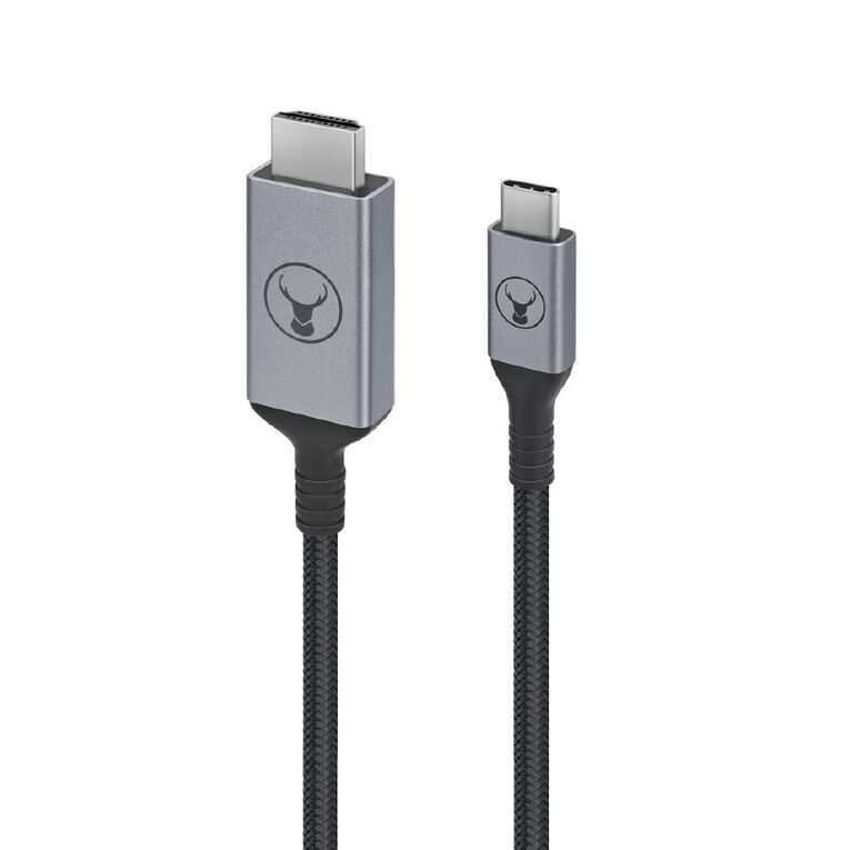 Bonelk Long-Life USB-C to HDMI Cable 2.5m - Black, , hi-res