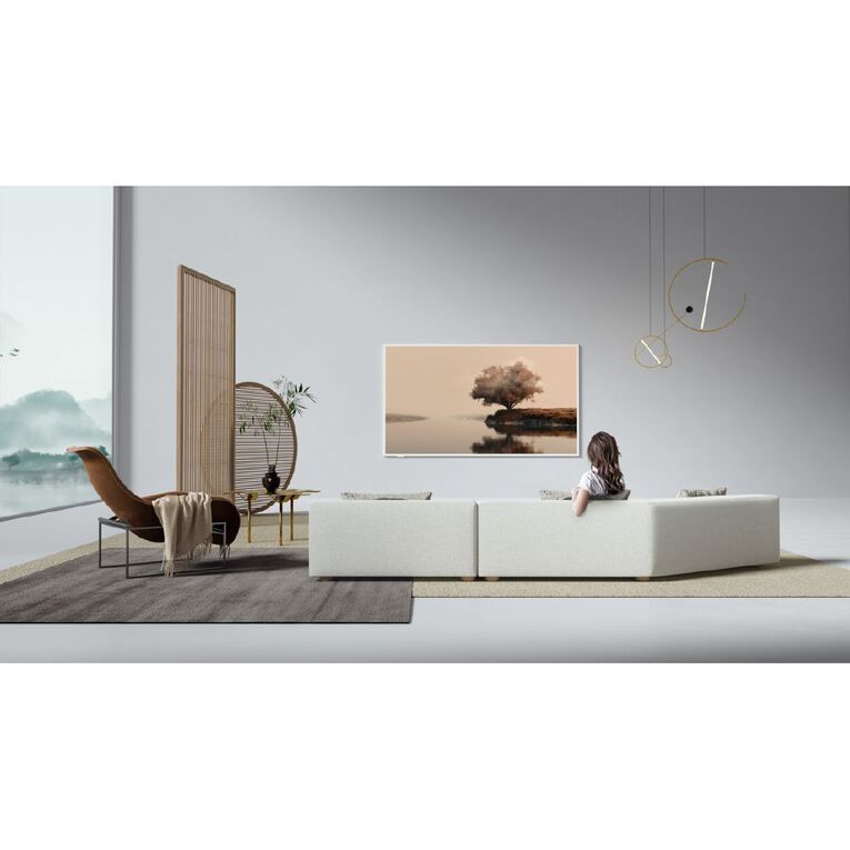 TCL NXTFRAME 85 Inch A300W QLED 4K Google TV with Flush Wall Mount Only 2024, , hi-res