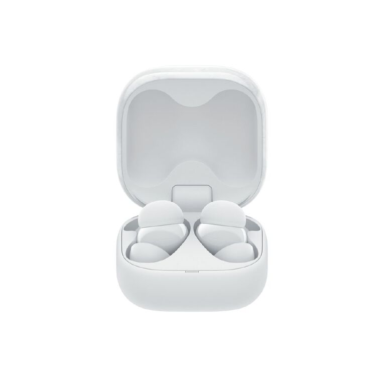 Sony LinkBuds Fit True Wireless Noise Cancelling Earbuds - White, , hi-res