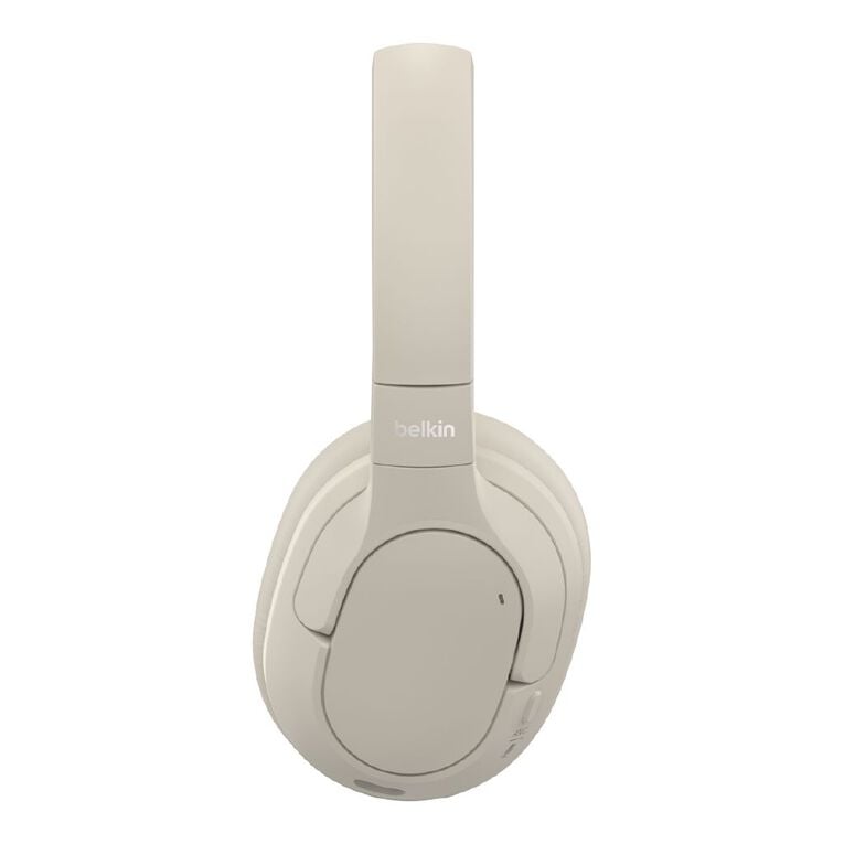 Belkin SoundForm Isolate Noise Cancelling Over-Ear Headphones - Sand, , hi-res
