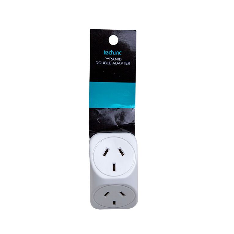 Tech.Inc Pyramid Double Adapter, , hi-res