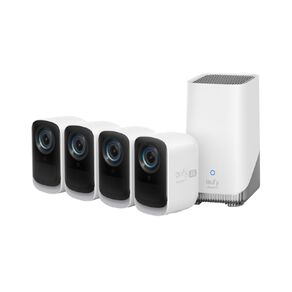 Eufy Cam 3C Wireless Home Security System with Homebase 3 - 4-Pack