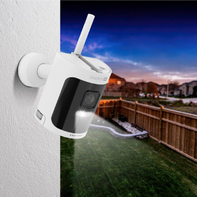 Swann AllSecure4K Wireless Security System with 64GB MicroSD Storage, , hi-res