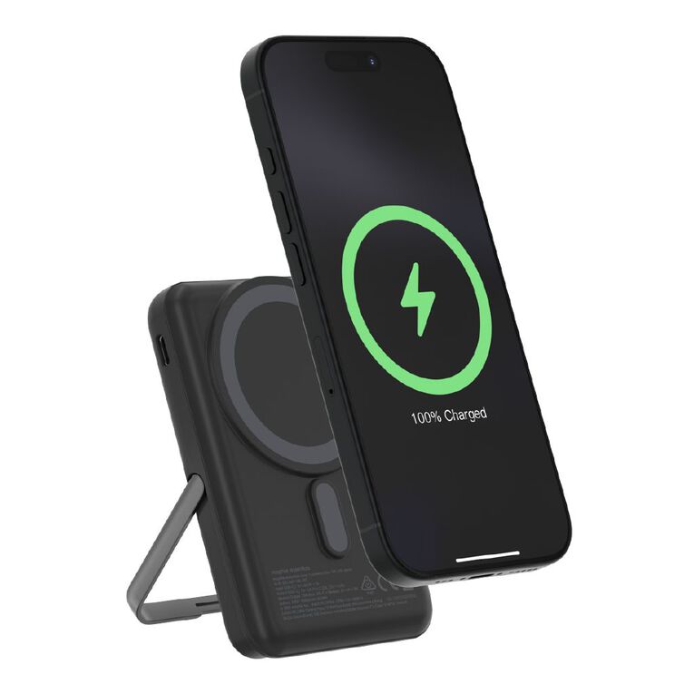 Mophie Essential Powerstation Snap+ 10K With Stand - Black, , hi-res