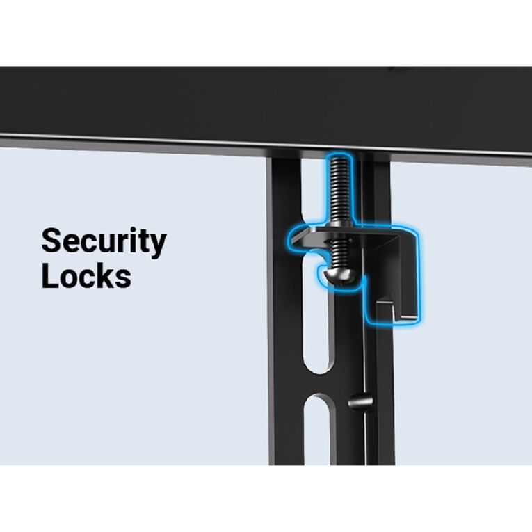 Perlesmith Universal Swivel Tabletop TV Stand for 37"-80" TVs, , hi-res