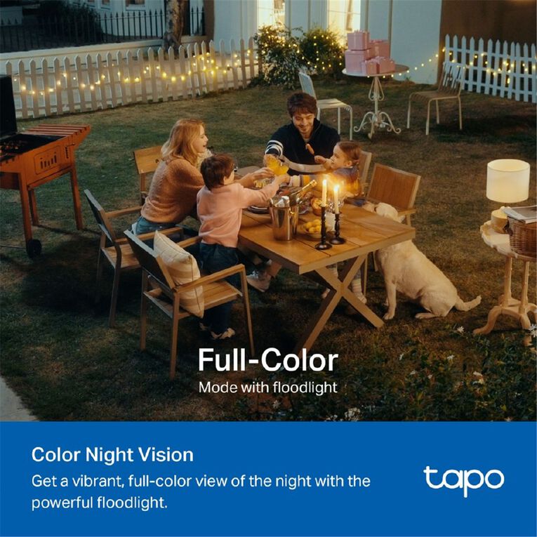 TP-Link Tapo C615F Kit Solar Powered Floodlight Pan/Tilt Security Camera Kit, , hi-res